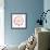 Pink Harmony I-James Guilliam-Framed Giclee Print displayed on a wall