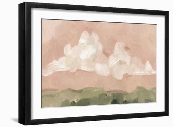 Pink Haze Sunset I-null-Framed Art Print