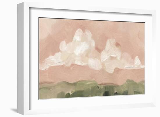 Pink Haze Sunset I-null-Framed Art Print