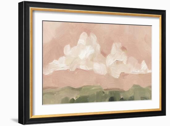 Pink Haze Sunset I-null-Framed Art Print