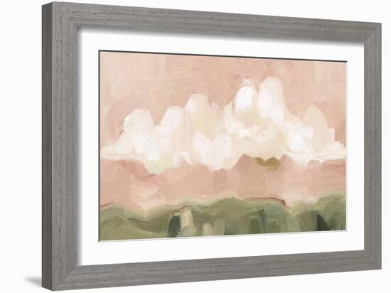 Pink Haze Sunset II-null-Framed Art Print