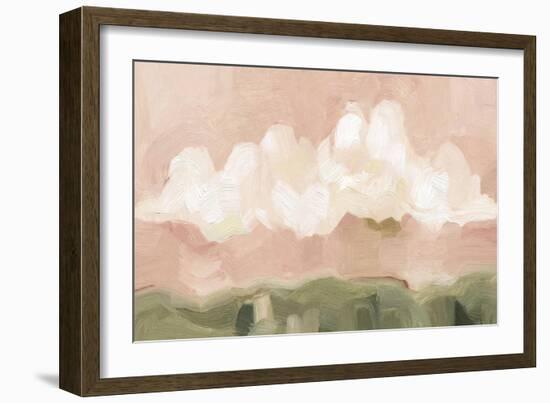 Pink Haze Sunset II-null-Framed Art Print