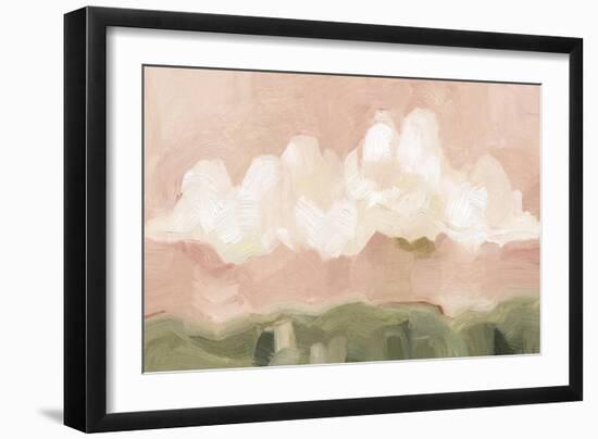 Pink Haze Sunset II-null-Framed Art Print