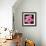 Pink Hibiscus-Christine Zalewski-Framed Art Print displayed on a wall