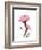 Pink Hibiscus-Albert Koetsier-Framed Art Print