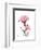 Pink Hibiscus-Albert Koetsier-Framed Art Print