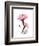 Pink Hibiscus-Albert Koetsier-Framed Art Print