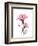 Pink Hibiscus-Albert Koetsier-Framed Art Print