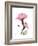 Pink Hibiscus-Albert Koetsier-Framed Premium Giclee Print