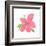 Pink Hibiscus-Nola James-Framed Art Print