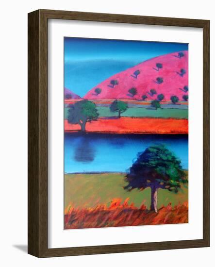 Pink Hill 2-Paul Powis-Framed Giclee Print