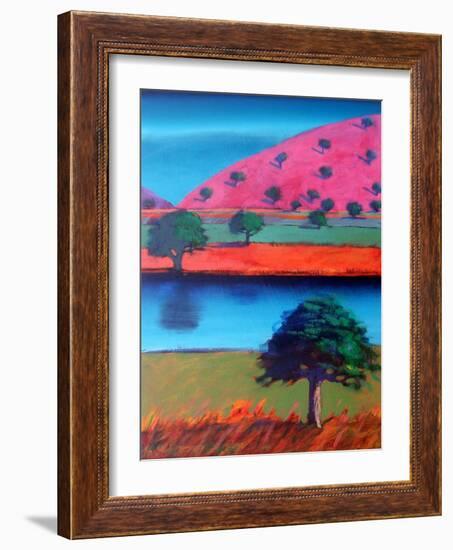 Pink Hill 2-Paul Powis-Framed Giclee Print