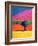 Pink Hill-Paul Powis-Framed Giclee Print