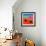 Pink Hill-Paul Powis-Framed Giclee Print displayed on a wall