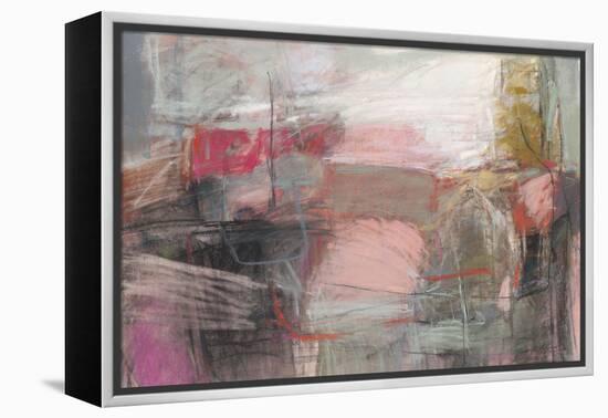Pink Hills-Jeannette Hayes-Framed Stretched Canvas
