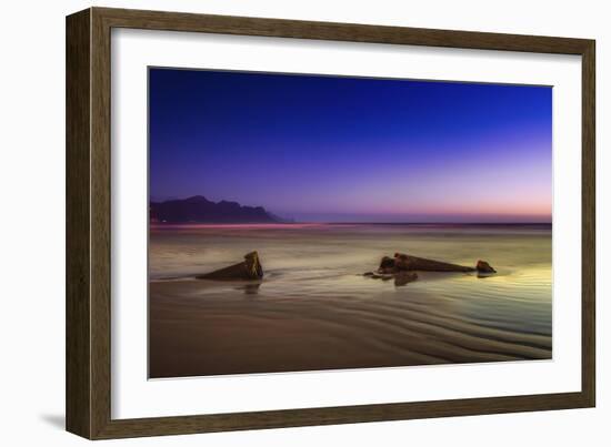 Pink Horizon 0835-Pixie Pics-Framed Giclee Print