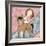 Pink Horse-Carla Sonheim-Framed Art Print