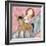 Pink Horse-Carla Sonheim-Framed Art Print