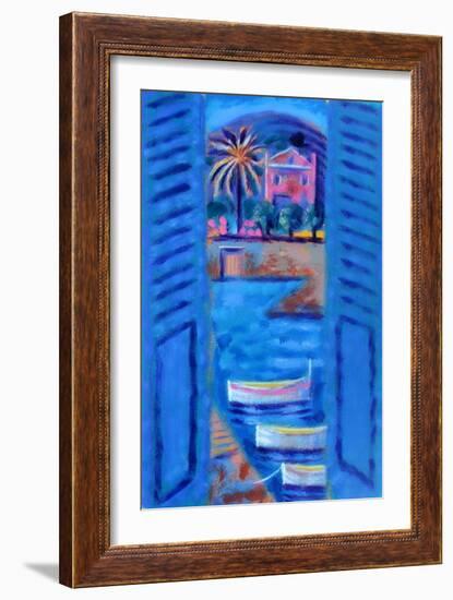 Pink House-Sara Hayward-Framed Giclee Print