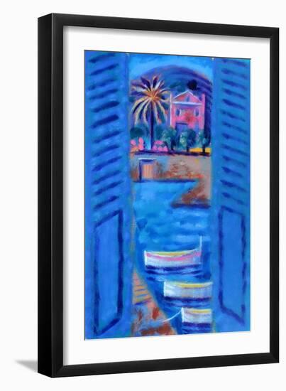 Pink House-Sara Hayward-Framed Giclee Print