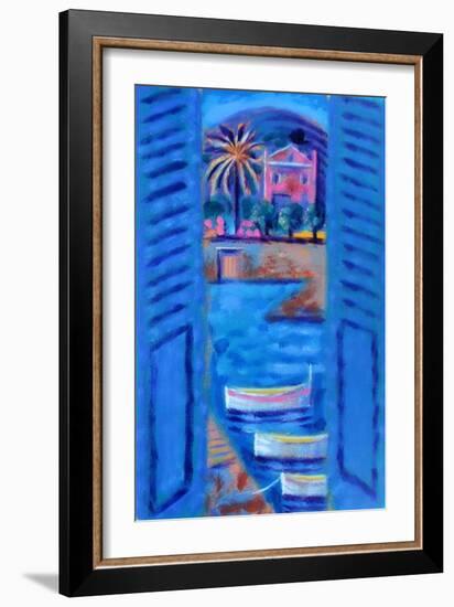 Pink House-Sara Hayward-Framed Giclee Print