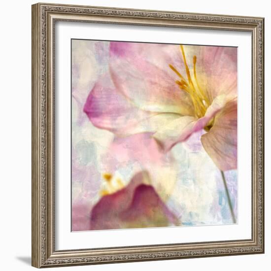 Pink Hyacinth V-Honey Malek-Framed Art Print