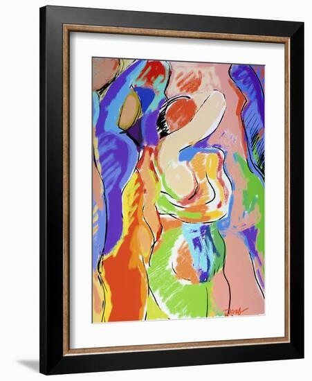 Pink Impression-Diana Ong-Framed Giclee Print