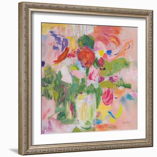 Pink Impressionism-Farida Zaman-Framed Premium Giclee Print