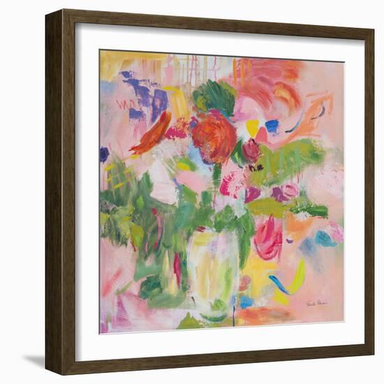 Pink Impressionism-Farida Zaman-Framed Premium Giclee Print