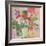 Pink Impressionism-Farida Zaman-Framed Premium Giclee Print