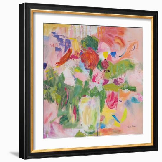 Pink Impressionism-Farida Zaman-Framed Premium Giclee Print