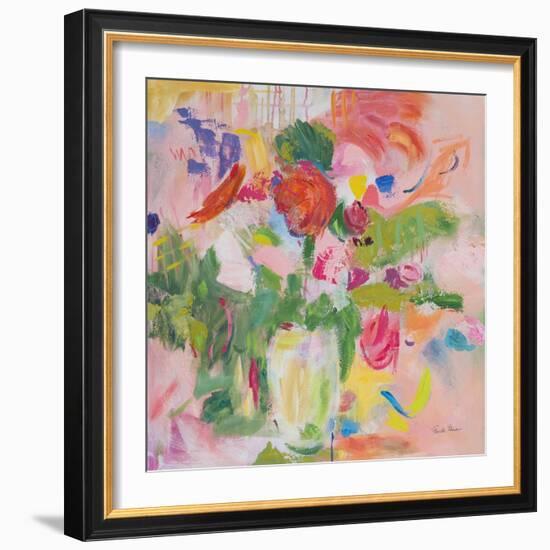 Pink Impressionism-Farida Zaman-Framed Art Print