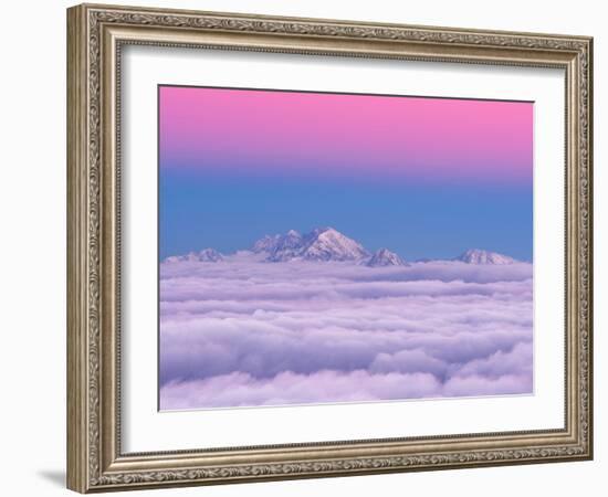 Pink in the Sky-Ales Krivec-Framed Photographic Print
