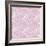 Pink Japanese Flowers on Grey-Effie Zafiropoulou-Framed Giclee Print