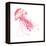 Pink Jellyfish-Sara Berrenson-Framed Stretched Canvas