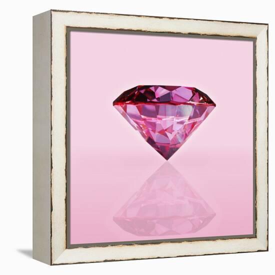 Pink Jewel-null-Framed Premier Image Canvas