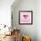 Pink Jewel-null-Framed Photographic Print displayed on a wall