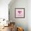 Pink Jewel-null-Framed Photographic Print displayed on a wall