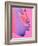 Pink Kiss-Abstract Graffiti-Framed Giclee Print