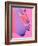 Pink Kiss-Abstract Graffiti-Framed Giclee Print