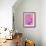 Pink Kiss-Abstract Graffiti-Framed Premium Giclee Print displayed on a wall