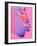 Pink Kiss-Abstract Graffiti-Framed Premium Giclee Print