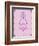 Pink La Mort-Cat Coquillette-Framed Premium Giclee Print