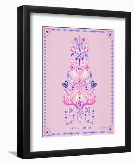 Pink La Mort-Cat Coquillette-Framed Premium Giclee Print