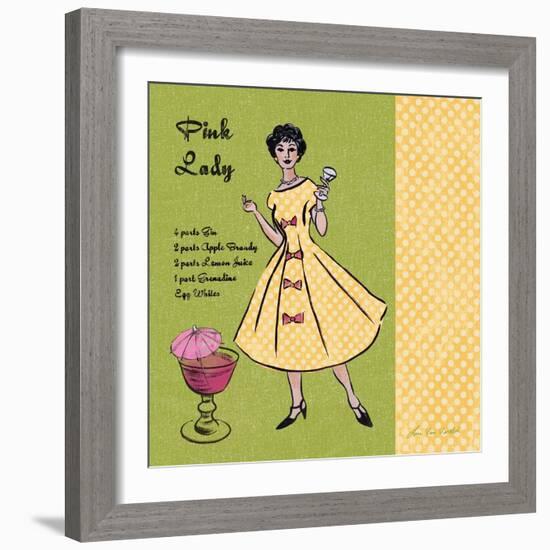 Pink Lady-Lisa Ven Vertloh-Framed Art Print