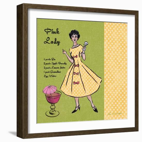 Pink Lady-Lisa Ven Vertloh-Framed Art Print