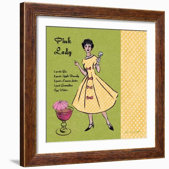 Pink Lady-Lisa Ven Vertloh-Framed Art Print