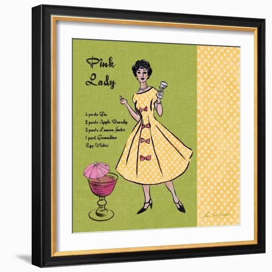 Pink Lady-Lisa Ven Vertloh-Framed Art Print