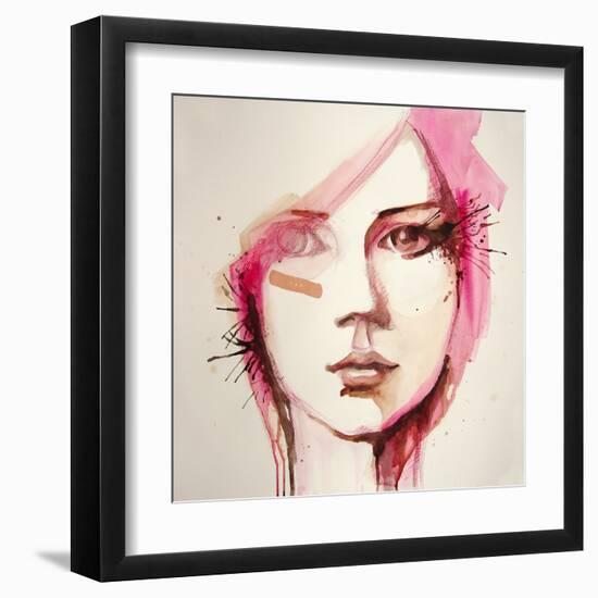 Pink Lana-null-Framed Art Print