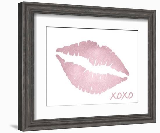 Pink Lips-N. Harbick-Framed Art Print